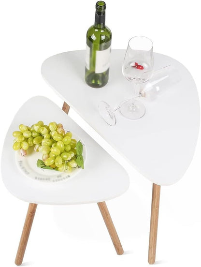 Modern Nested Coffee Tables ☕✨ Space-Saving Living Room Furniture