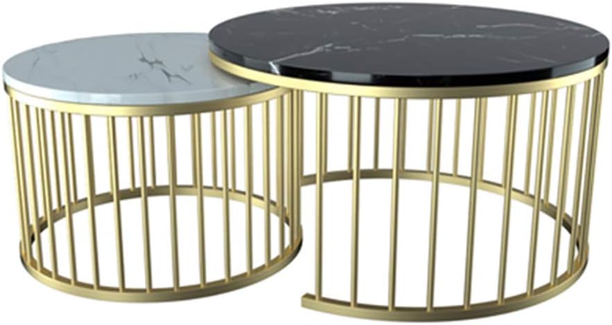 Marble Nesting Coffee Tables ☕✨ Modern Living Room Set