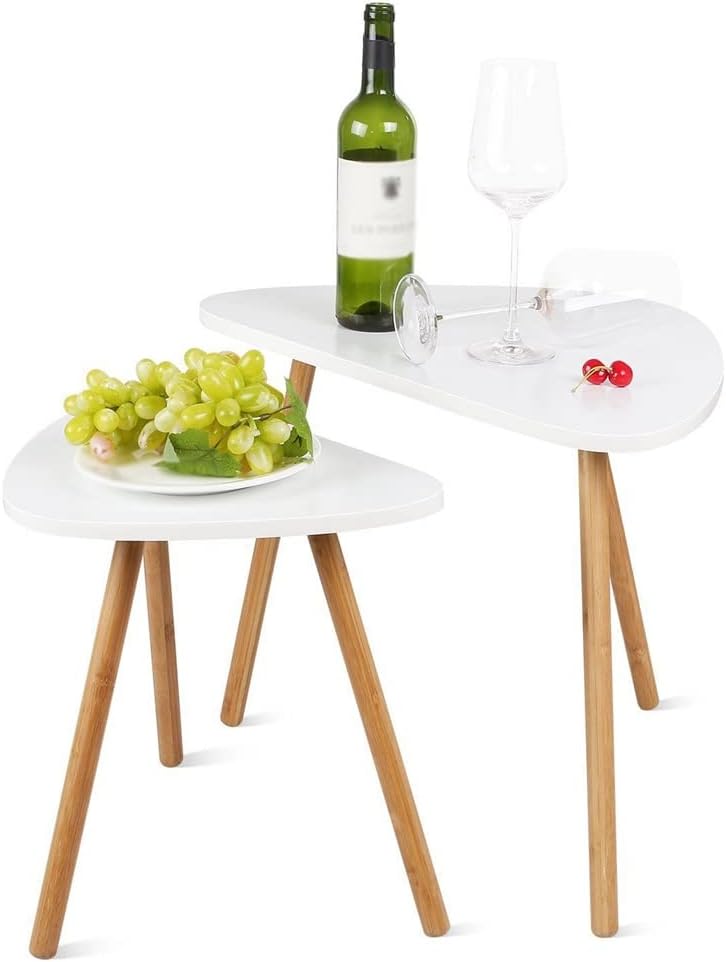 Modern Nested Coffee Tables ☕✨ Space-Saving Living Room Furniture