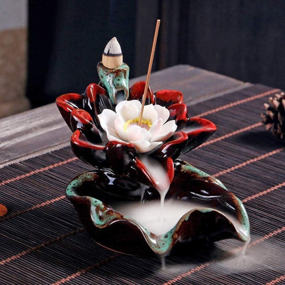 Classical Ceramic Figurine Incense Holder 🏛️🕉️