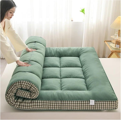 Portable Japanese Foldable Mattress 🛏️🌀 Space-Saving Comfort