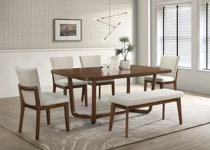 Sculptural Dining Table 🪑✨ Mid-Century Modern Style