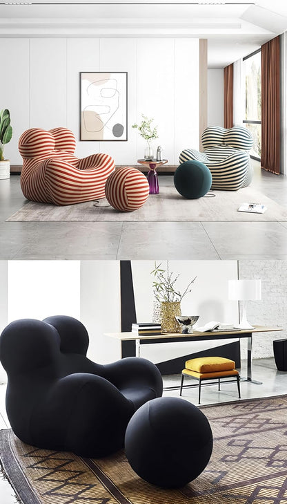 Comfortable Leisure Sofa 🛋️✨ High-Density Foam Seating